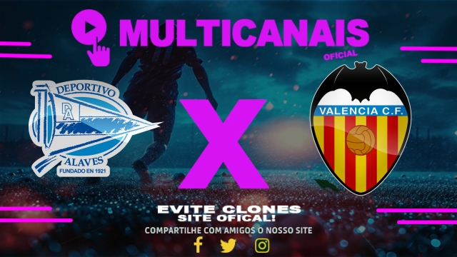 Assistir Alavés x Valencia AO VIVO Online 14/05/2025