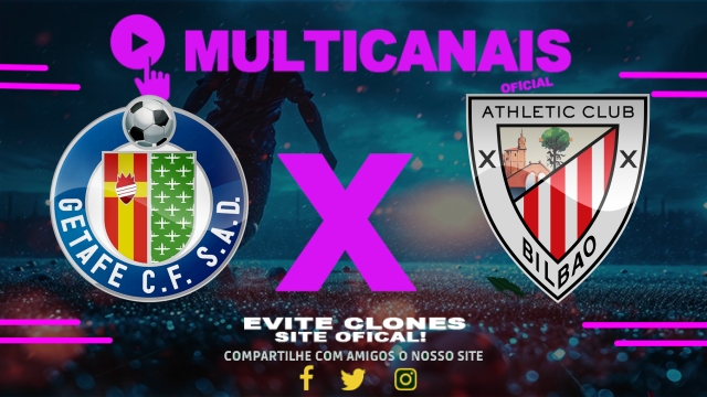 Assistir Getafe x Athletic Bilbao AO VIVO Online 15/05/2025